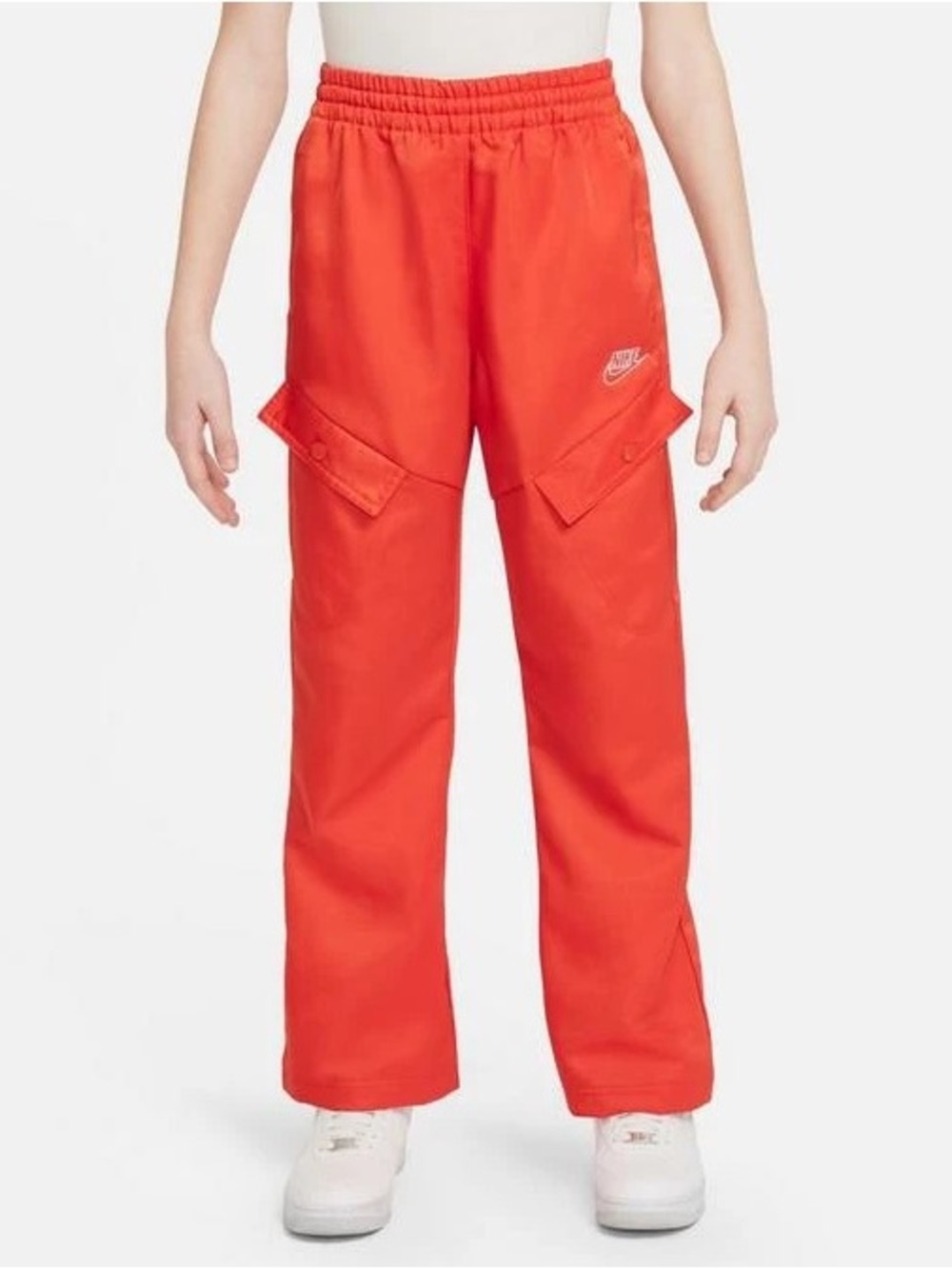 Nike Kids Reddish Orange Cargo Pants
